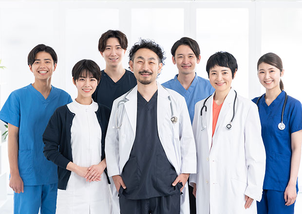 職種の垣根を超えた協力体制がある